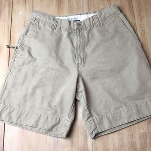 COLUMBIA Cargo Shorts Canvas Khaki W 32